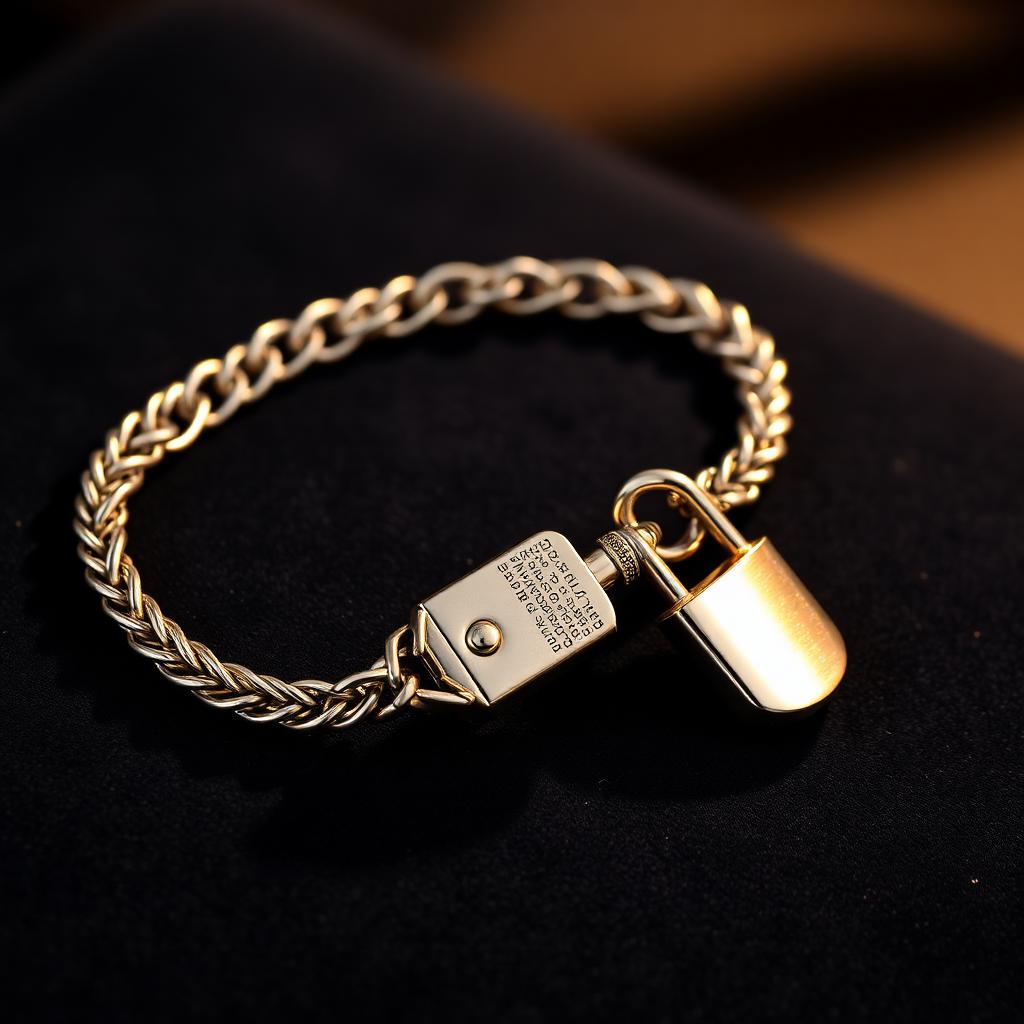 Pulseira Elos Cadeado